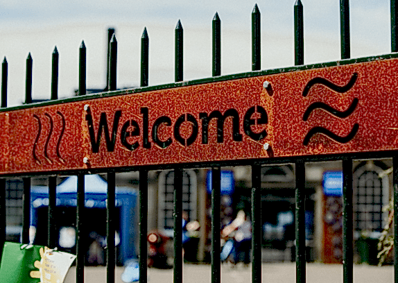 welcome tile